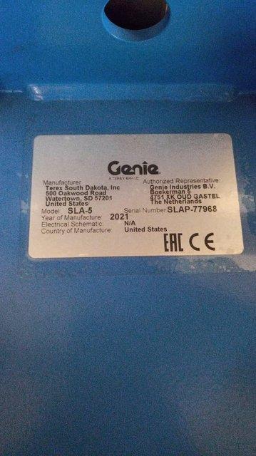 Nacelle verticale GENIE sla5  occasion_3