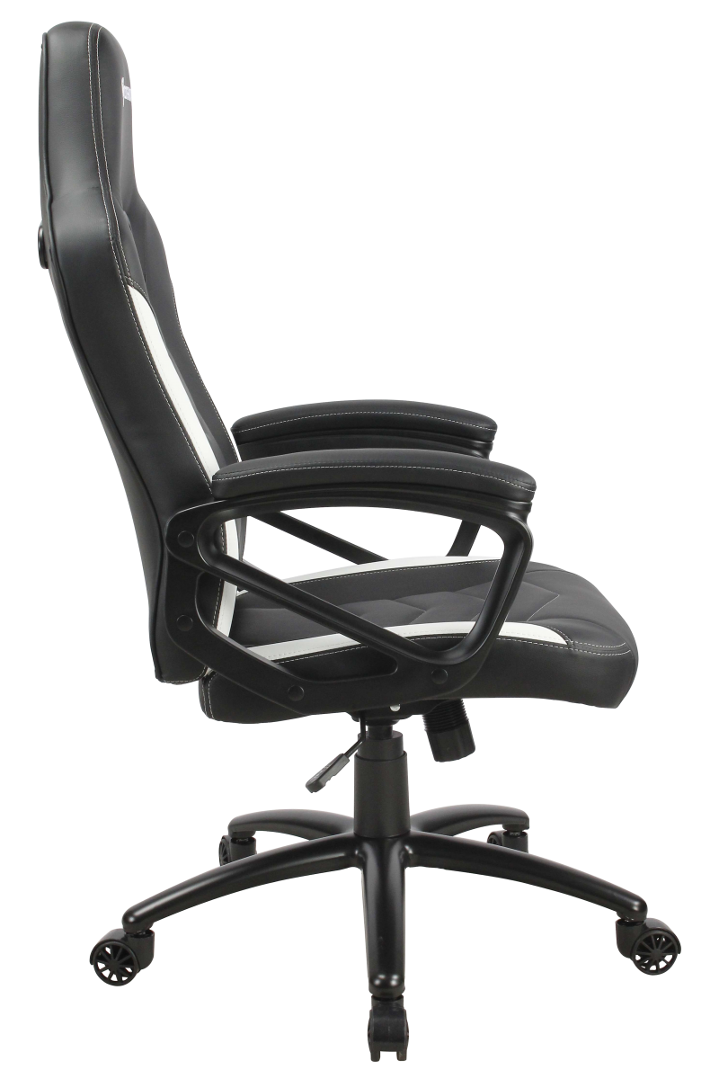 Siège de bureau design racé et robuste - AZGENON Z100 Blanc - Poids maximal 120 kg - Réf : AZG_Z100_BKWHT_3