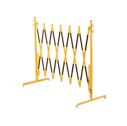 Barrière extensible jaune et noir 3,60 m ou 4,00 m_3