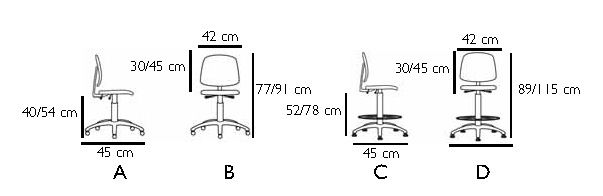 Fauteuil de bureau ergonomique en bois - Caray - base Ø62 cm - dossier réglable_3