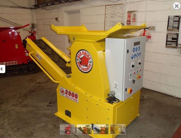 Mini Concasseurs Red Rhino 2000 Series - Entraînement Hydraulique/Électrique - Ouverture 400x170 mm_3