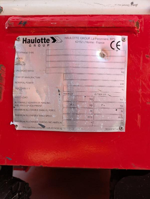 Nacelle ciseaux HAULOTTE compact 8 occasion_3