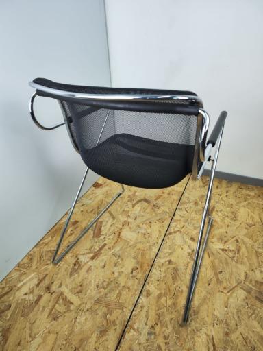 Chaise d'accueil Penelope par Charles Pollock - Design moderniste 1964 - Occasion_3