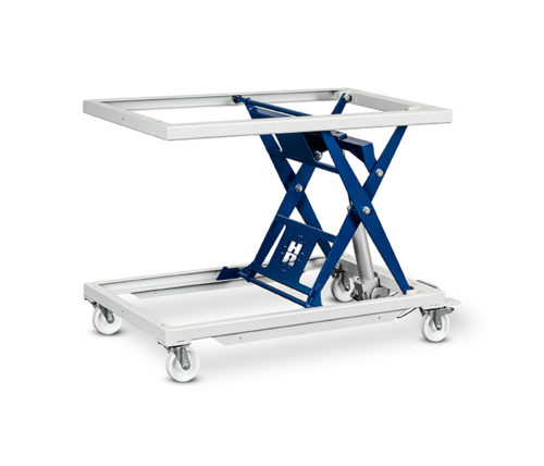 Table élévatrice flexible - HERCULES - capacité 300 kg, hauteur réglable 400-1 010 mm, garantie 5 ans_3