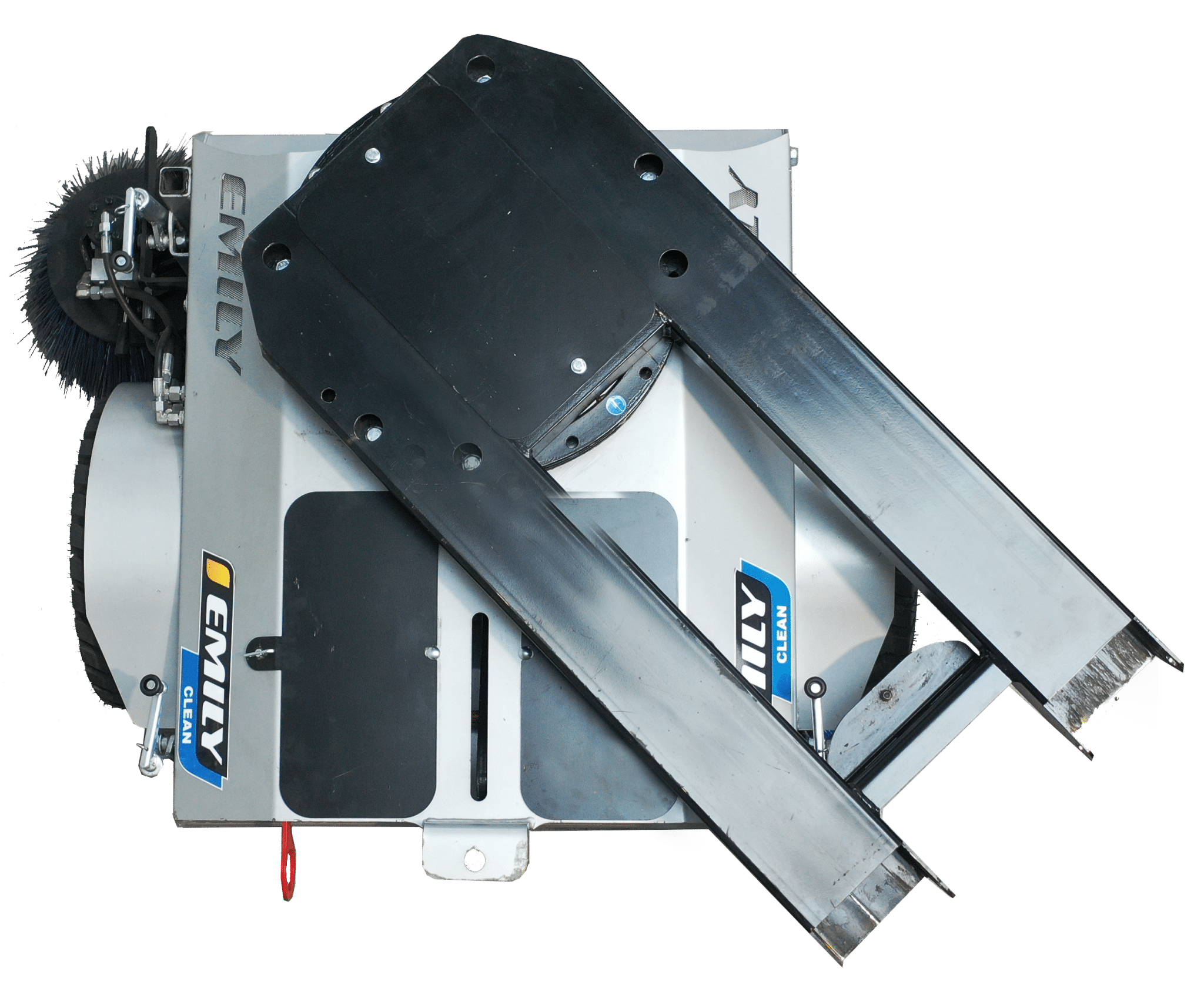 Balayeuse ramasseuse industrielle sans connexion star'clean pour chariot élevateur - emily clean_3