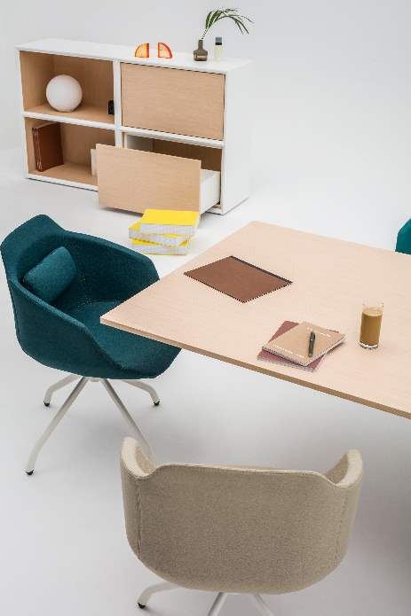 Bureau de direction Gravity - Design minimaliste et réglage en hauteur électrique_3