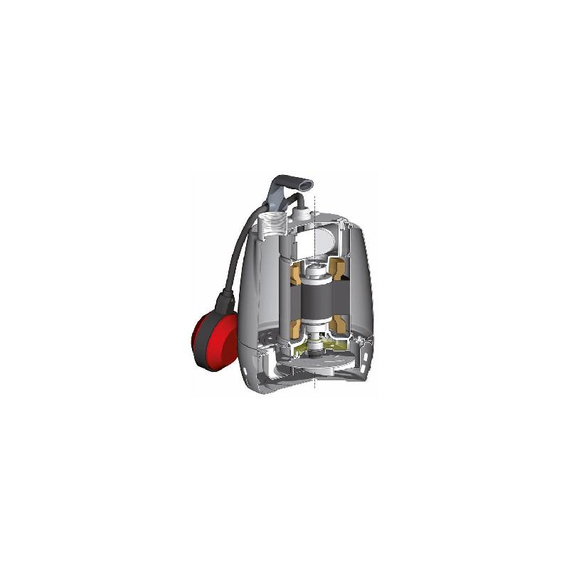 Pompe Calpeda GXRM 9 GFA - Évacuation eaux claires - Flotteur magnétique - Inox - 0,25 kW - 7,5 m3/h - Monophasé_3