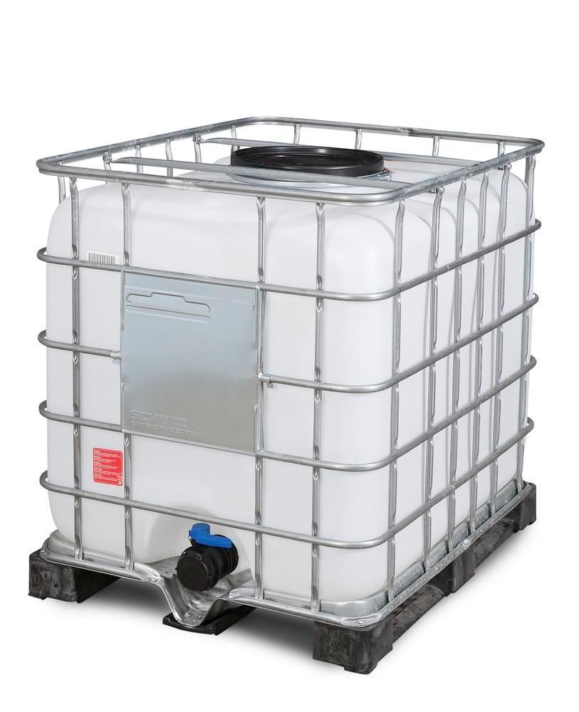 266182W - Cuve Recobulk IBC 1000L - Palette PE - Ouverture DN 400 - Sortie DN 80_3