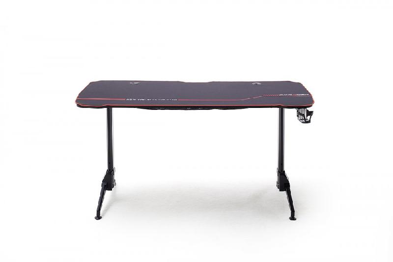 Bureau assis debout électrique réglable en hauteur - Plateau bois imitation carbone 160x60 cm - DX Racer Gaming 5_3