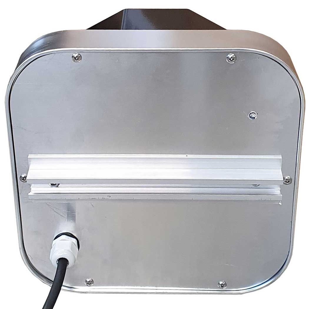 Feu orange clignotant avec alimentation 12V, 24V, 230V ou solaire