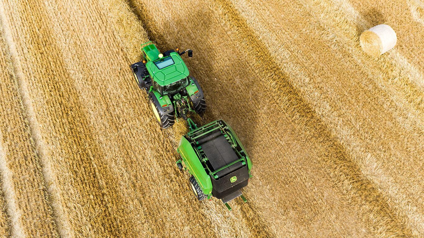 V461r - presse à balle ronde - john deere - diamètre de balle réglable jusqu’à 1,85 m_3