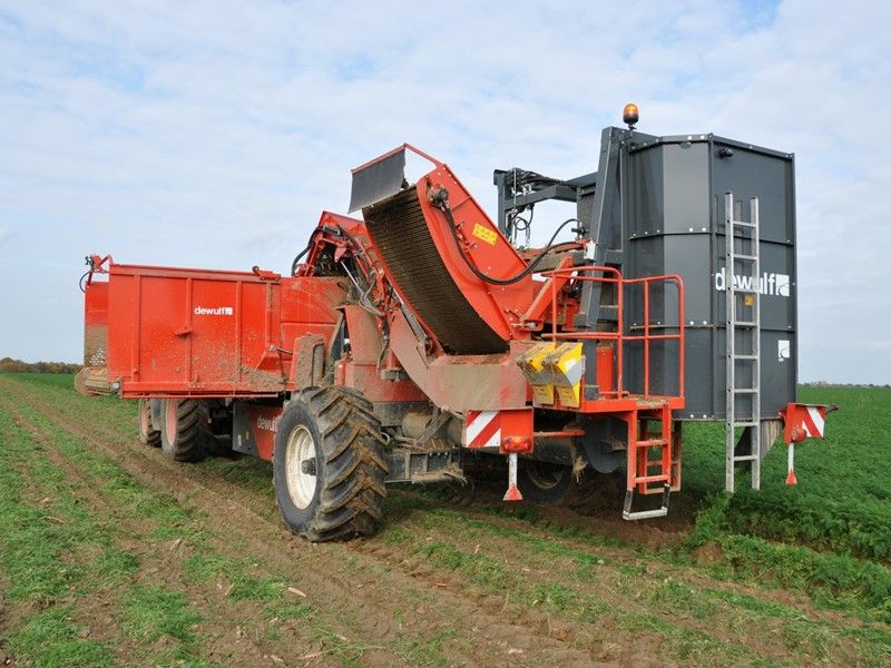 Arracheuse par préhension GBI - Dewulf BV - trémie 8,2 m³ - 120 ch requis - largeur 3484 mm_3