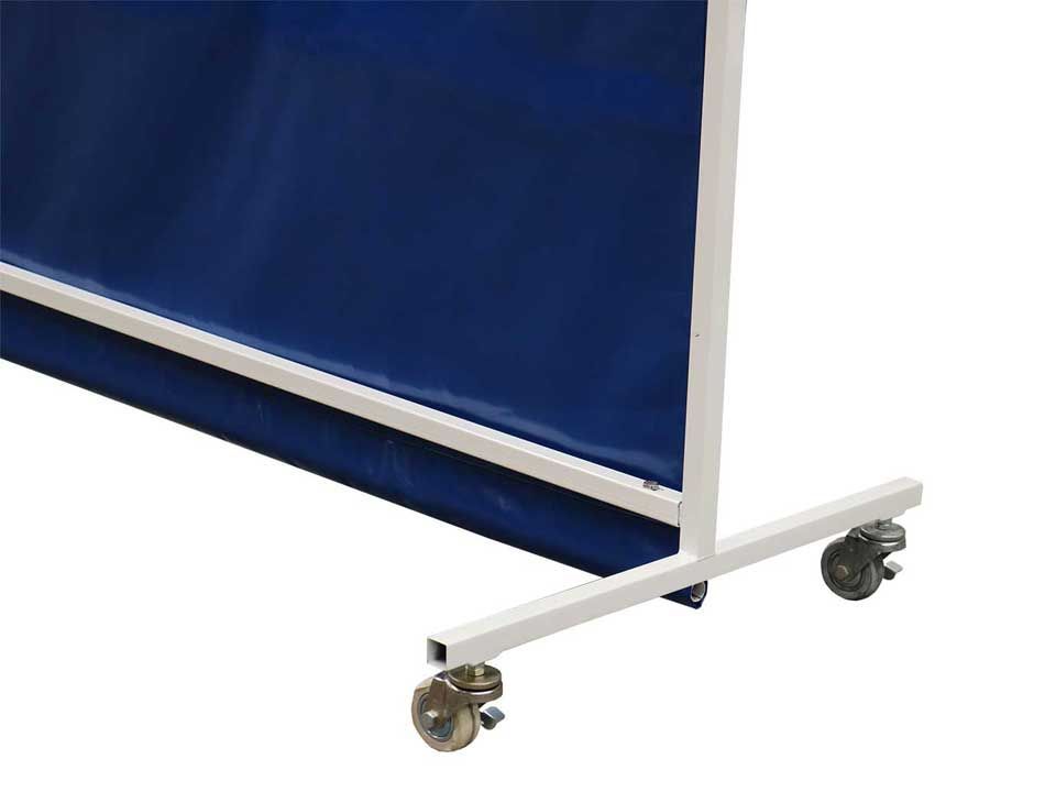 Cloison mobile avec tube acier 30x30mm - dimensions 4m x 2.5m_3