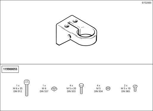 Colliers de fixation - wolfcraft gmbh - diamètre : ø 43 mm - 6152000_3