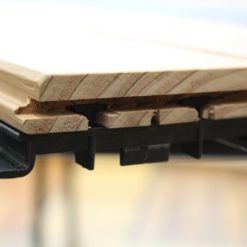 Lames de terrasses - Moulures du Nord - cèdre clipsable sans vis ni clou - épaisseur 32 mm_3
