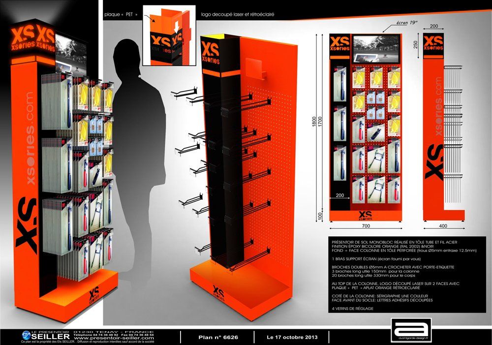 Écrans lcd - meuble présentoir - seiller - plv_3