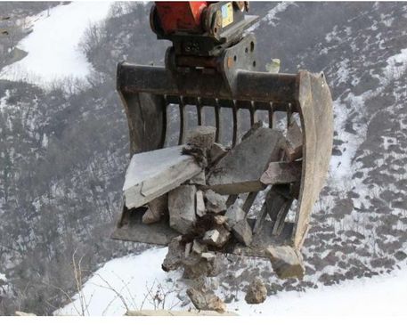 MBI AR15 Fast Lock - Godet squelette 500 mm pour minipelle 1,2-1,8T - Uniter45_3