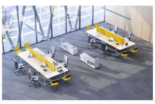 Play&Work - Bureau open space 2 personnes - Design contemporain avec finitions personnalisables et options modulables_3