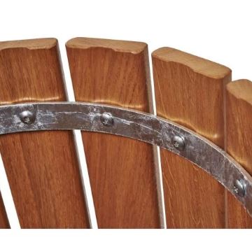 Corbeille publique Cologne - 60 et 40 litres - Bois exotique - Finition chêne clair, acajou ou laquée multicolore_3