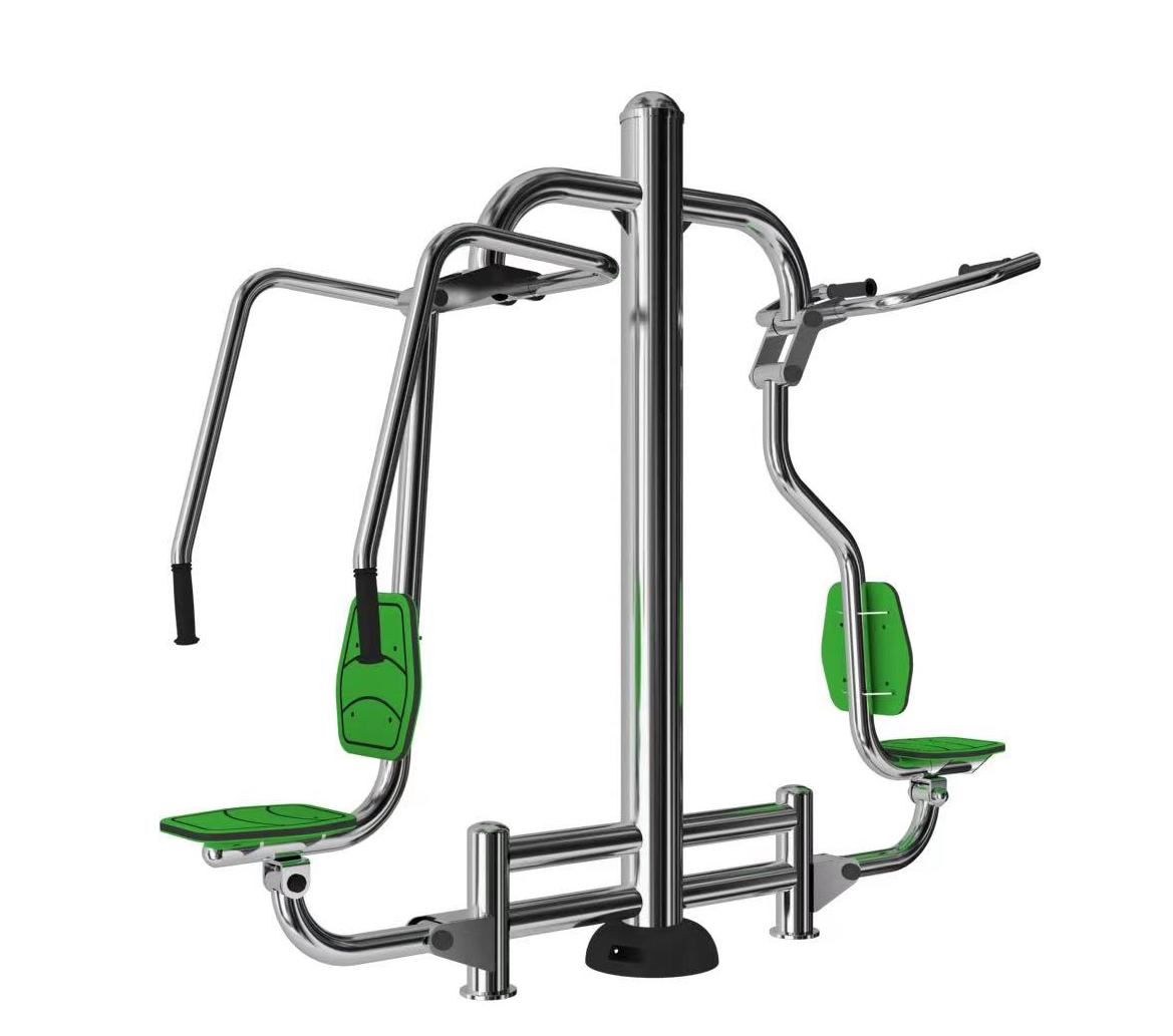 Push Pull Inox 316 - Siège et dossier en Polyéthylène Haute Densité_0