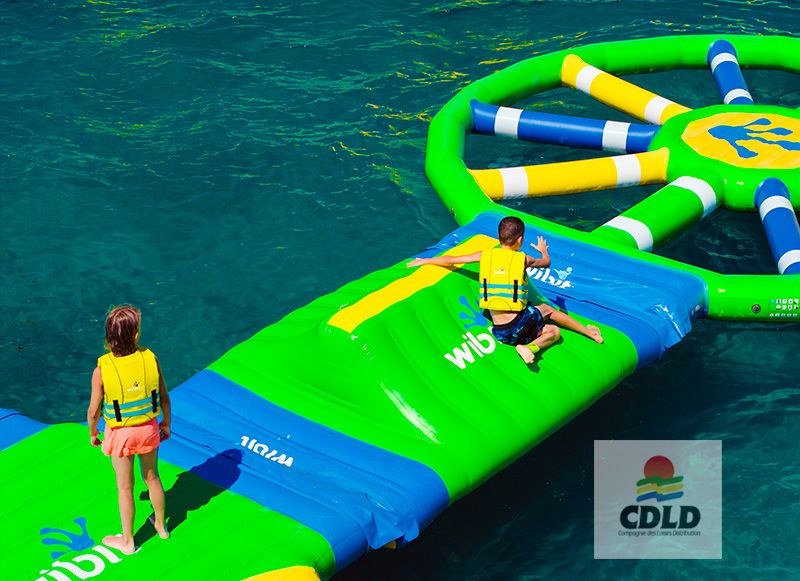 Nouveauté - Module Balance Bar S Wibit pour aquaparc gonflable_3