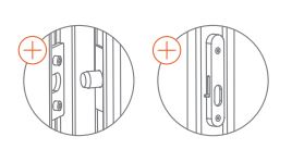 Porte simple sur-mesure anti-effraction CR4 avec pare-balles FB7, pleine ou vitrée - Metal Quartz_3