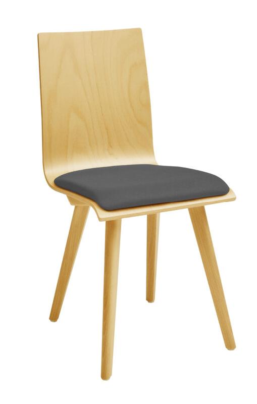 Chaise coque BONNIE neuf - hêtre massif - vendue par 2 - garantie 5 ans - visiteur_3