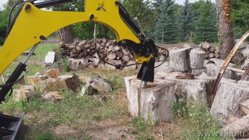 Cône fendeur à bois 36 danm - hho_3