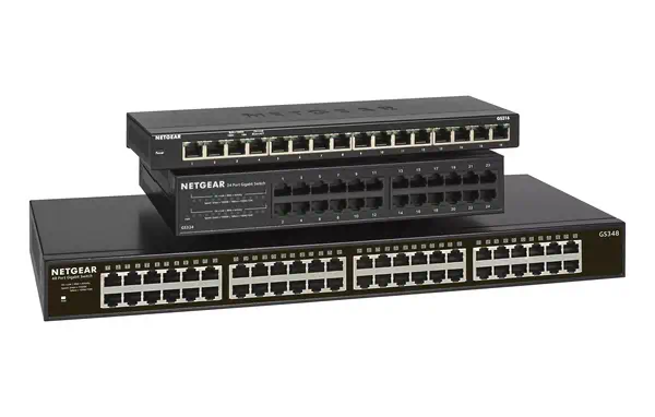 NETGEAR GS348 Non-géré Gigabit Ethernet (10/100/1000) 1U Noir_3