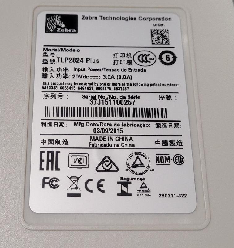 Zebra TLP 2824 Plus - imprimante d'étiquettes - Noir et blanc - transfert_3