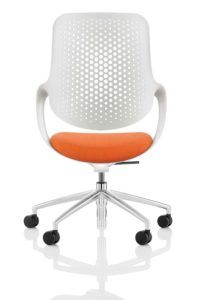 Coza - Fauteuil de bureau design par Martin Ballendat - Boss Design - blanc pur_3