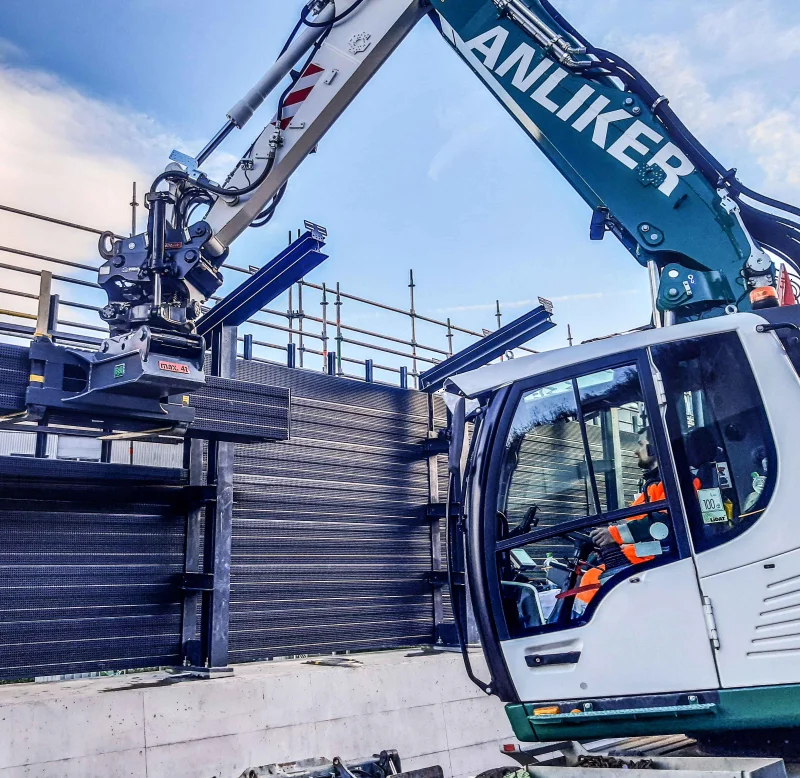 Fourche à palette Egli - pour pelle 8-28t - poids 370-610kg_3