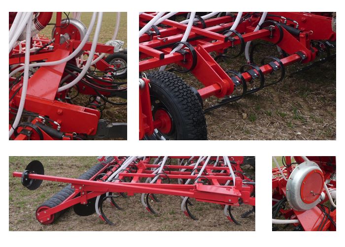 Semoir simplifié Semflex EVO adapté aux conditions difficiles