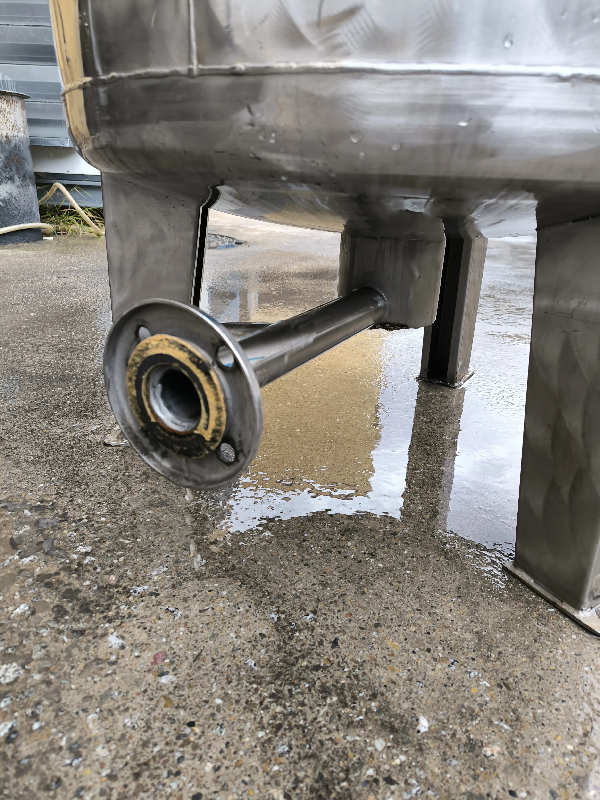 Cuve inox 316 de 300 litres avec agitation - référence : c13625_3