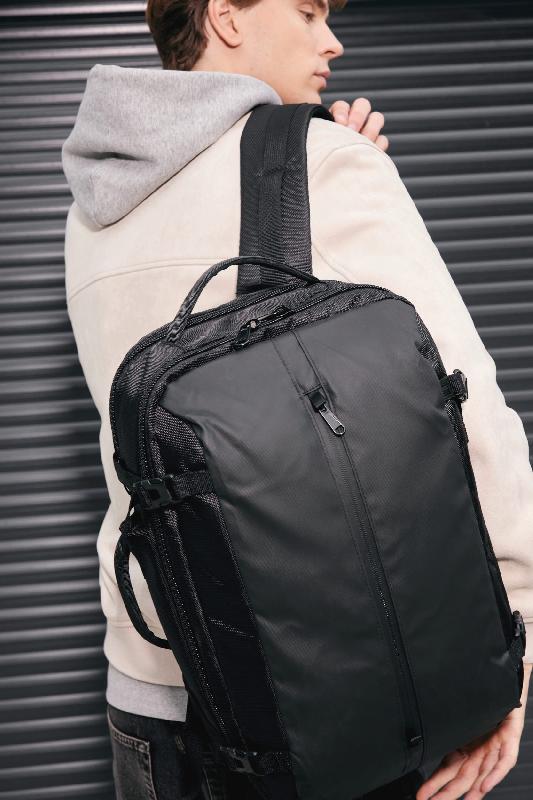 Sac à dos business en polyester - Support ordinateur jusqu'à 15 pouces - Réf: KI0933 - Marque Kimood_3