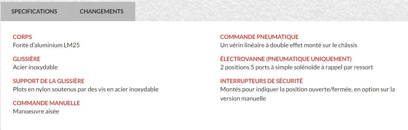 Vannes guillotines rotatives - Rotolok - Fonctionnement manuel ou pneumatique - Compactes et étanches_3