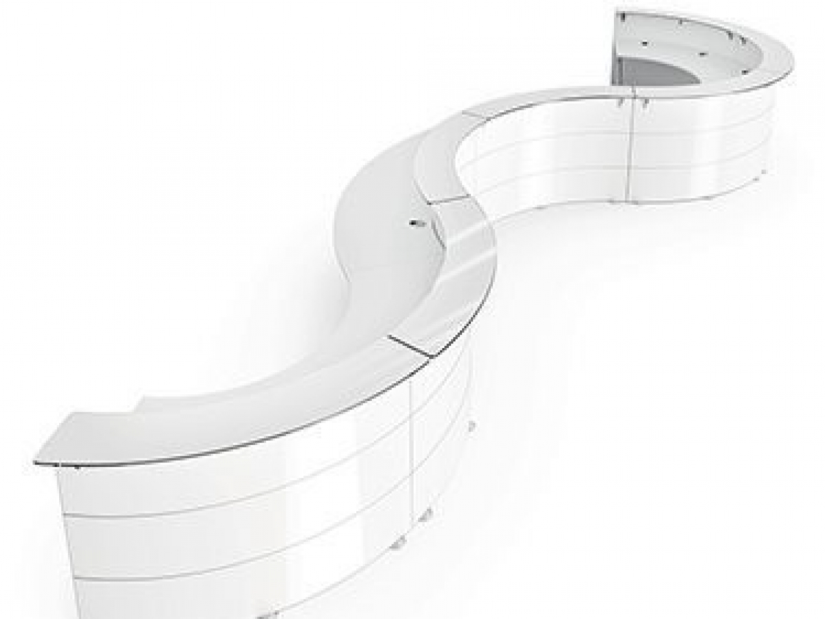 Banque d'accueil modulable arrondie - DV701 ABAKO_3