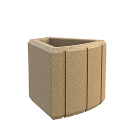 Jardinière résistante aux chocs - UPSILON - Polyéthylène moulé haute densité - Plusieurs dimensions et coloris_3