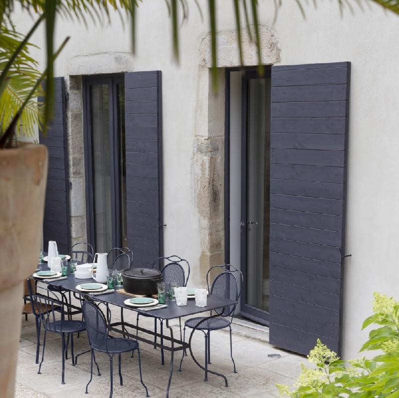 Peinture fer extérieur - Couleurs d'ici® V33 - Bleu encré velours - 0.5 L - Ultra-couvrante et résistante_3