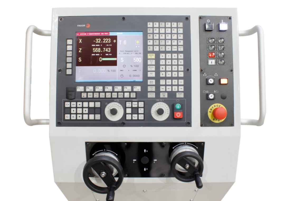 Tour à commande numérique MICROCUT BNC 16 - CNC FAGOR ou FANUC - Haute précision à banc plat_3