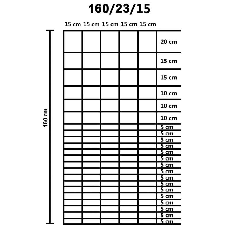Vidaxl clôture de jardin acier galvanisé 50x1,6 m argenté 149511_3