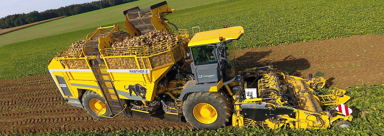 Arracheuse high-tech Panther 2 intégrant confort de conduite et automatisation