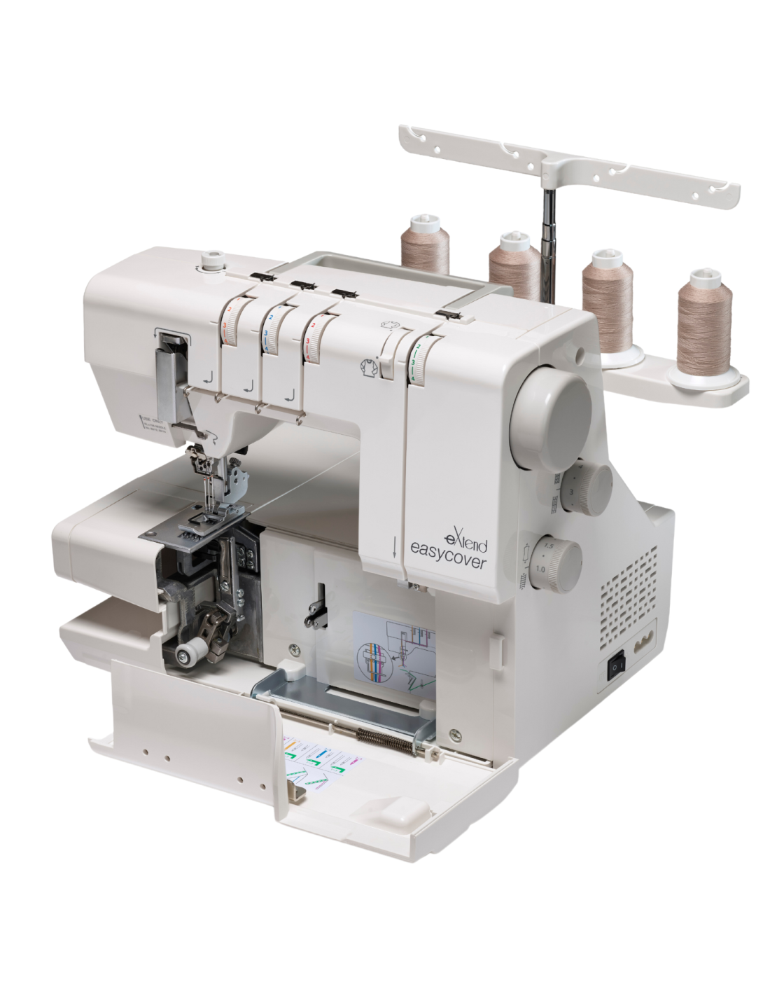 Recouvreuse pour la réalisation de la double couture - Elna eXtend Easy Cover V2_3