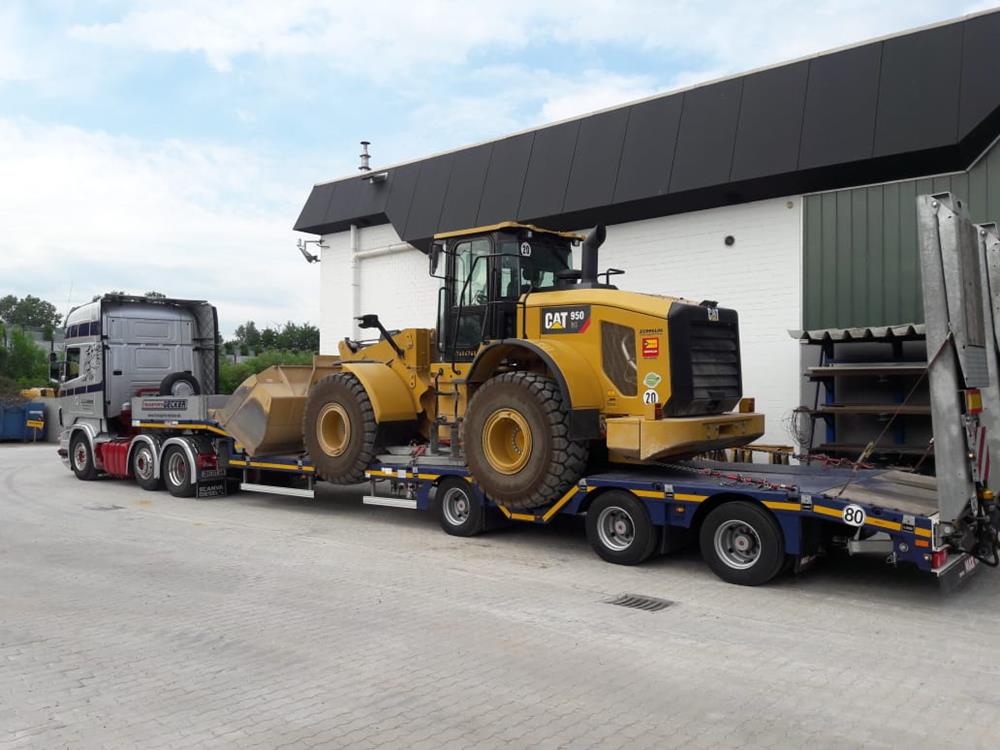 MAX100, remorque avec 2 à 6 essieux pour le transport de pièces industrielles