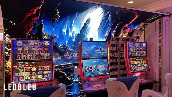 Très grand écran LED pour salle de sport bowling casino discothèque_3