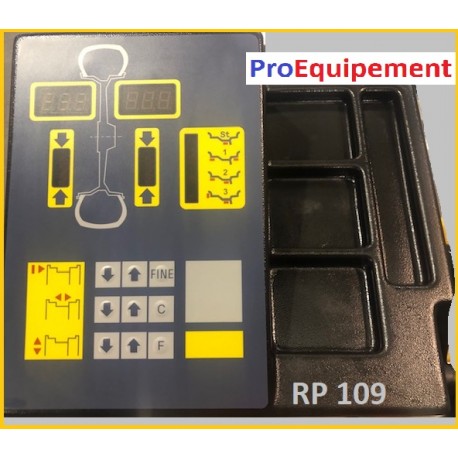 Équilibreuse de roue pour véhicules légers et camions