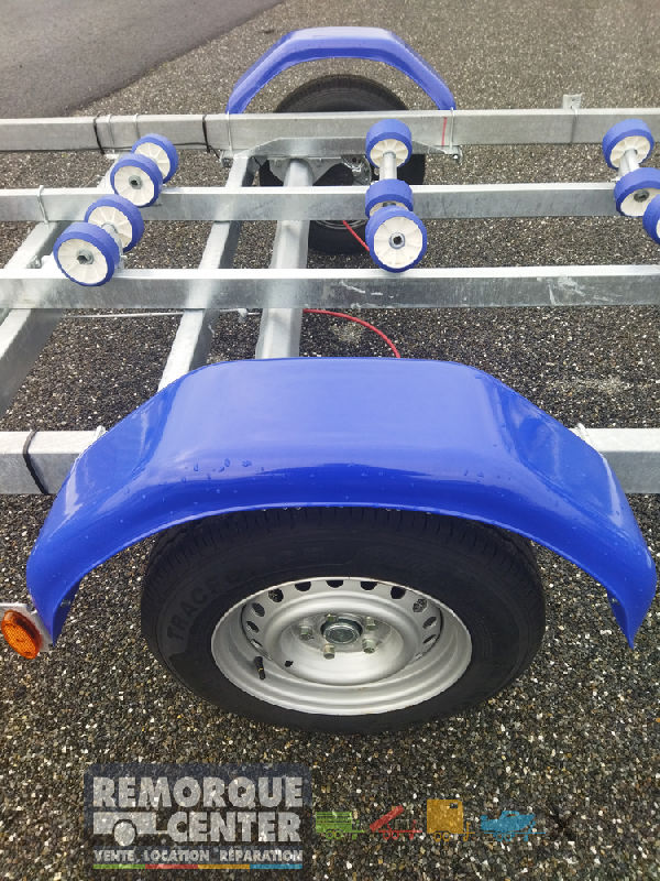 Porte bateau multi-rouleaux GALAXY - GS13 / G1000 - PTAC : 1350Kg - 1 essieu - Référence - GD09 / G1382 - Sun Way_3