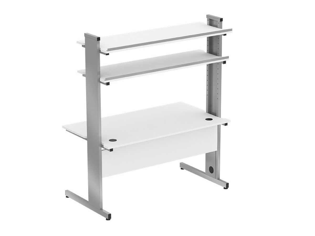 Table informatique multi-niveaux modulable pour l'aménagement des espaces techniques, salles serveurs ou laboratoires - DATA_3