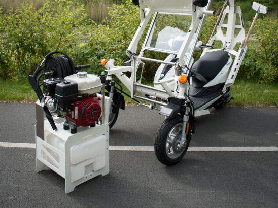 Triporteur électrique pour la collecte de déchet - utilisé par les agents municipaux - solution pour la propreté urbaine et espaces verts_3