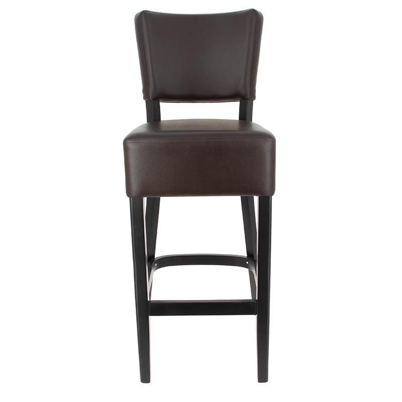 Chaise haute restaurant Amsterdam - MARRON_3